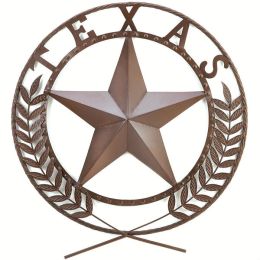 Accent Plus 24-inch Lone Star State Metal Wall Art